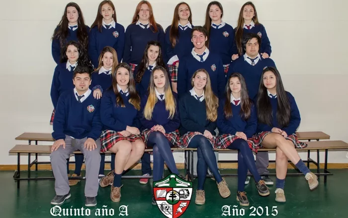 Promoción 2015 5° A